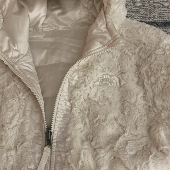 NWT The North Face Girls Print Reversible Mossbud Swirl Parka - Picture 4 of 7